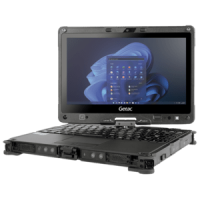 GETAC V110, 29,5cm (11,6''), Full HD, QWERTZ (DE), Chip, USB, USB-C, BT, WLAN, SSD, Win. 11 Pro, sch
