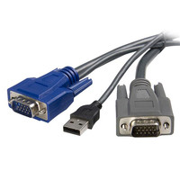 StarTech.com 6 FT USB VGA 2-IN-1 KVM CABLE