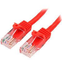 StarTech.com 0.5M RED CAT5E PATCH CABLE
