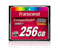 Transcend 256GB CF CARD (800X TYPE I )