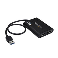 StarTech.com USB TO DUAL DP ADAPTER 4K 60HZ