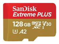 Sandisk EXTREME PLUS MICROSDXC 128GB+SD