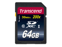 Transcend SDXC CARD 64GB (CLASS 10) MLC