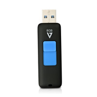 V7 8GB FLASH DRIVE USB 3.0 BLACK