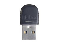 RF IDEAS pcProx 82 Series Indala Black Horizontal USB Nanoÿ Reader