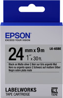 Epson TAPE LK-6SBE MATTE BLK-/MATTSIV