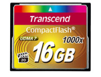 Transcend 16GB CF CARD 1000X