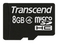Transcend SDHC CARD MICRO 8GB CLASS 4