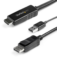 StarTech.com 4K HDMI TO DISPLAYPORT CABLE
