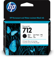 Hewlett Packard HP 712 80-ML BLACK DESIGNJET