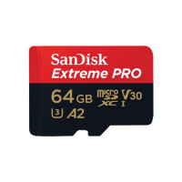 Sandisk EXTREME PRO MICROSDXC 64GB+SD