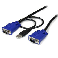 StarTech.com 10FT USB 2-IN-1 KVM CABLE