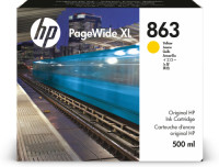 Hewlett Packard HP 863 500ML YELLLOW PAGEWIDE