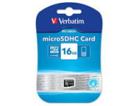 Verbatim MICRO SDHC CARD 16GB CLASS10
