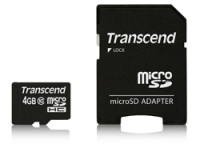 Transcend SDHC CARD MICRO 4GB (CLASS 10)