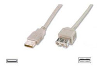 Digitus USB 2.0 EXT. CABLE A 1.8M