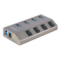 StarTech.com 4-PT USB HUB W/ON/OFF SWITCHES