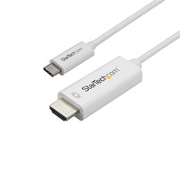StarTech.com 2M USB C TO HDMI CABLE - WHITE