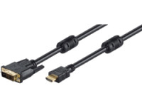 Mcab 5M HDMI DVI -D 18+1 CABLE GOLD