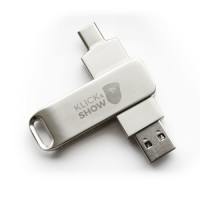 Kindermann CLICK+SHOW USB A/C USB DRIVE