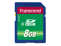Transcend SDHC CARD 8GB (CLASS 4) MLC