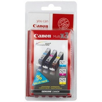 Canon CLI-521 C/M/Y MULTIPACK BLISTER