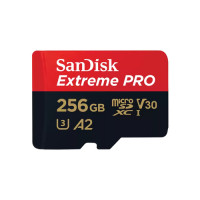 Sandisk EXTREME PRO MICROSDXC 256GB+SD