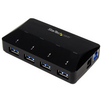 StarTech.com 4-PORT USB 3 HUB + 2.4A DCP