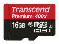 Transcend 16GB MICROSDHC CLASS 10 UHS-I