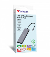 Verbatim USB-C PRO MULTIP HUB 13 PORT