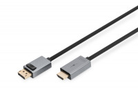 Digitus 1M DP/HDMI CABLE WITH LED