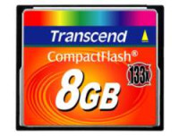 Transcend COMPACT FLASH CARD 8GB MLC