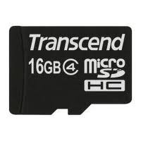 Transcend SDHC CARD MICRO 16GB CLASS 4