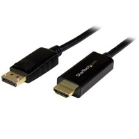 StarTech.com 6 FT DP TO HDMI CABLE - 4K