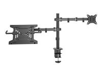 Digitus MONTIOR ARM WITH NOTEBOOK TRAY