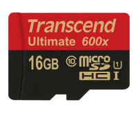 Transcend 16GB MICROSD W/ ADAPTER U1 MLC