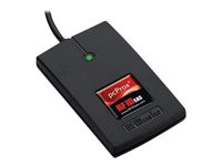 RF IDEAS pcProx 82 Series HID Prox Black 6in. USB Reader