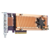 QNAP QUAD M.2 PCIE SSD EXPANS CARD