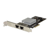 StarTech.com 2-PORT NIC - PCIE 10G/NBASE-T