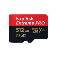 Sandisk EXTREME PRO MICROSDXC 512GB+SD