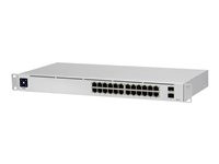 Ubiquiti Unifi Switch / 24 Port / 16x POE+/ 8 Rj45 Gigabit / 120W / 2x 1G SFP / USW-24-POE