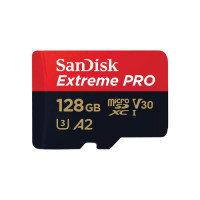 Sandisk EXTREME PRO MICROSDXC 128GB+SD