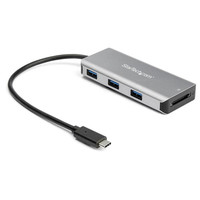 StarTech.com 3-PORT USB-C HUB W/ SD READER