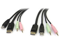 StarTech.com USB DISPLAYPORT KVM CABLE