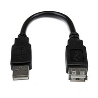 StarTech.com 6IN USB EXT ADAPTER CABLE M/F