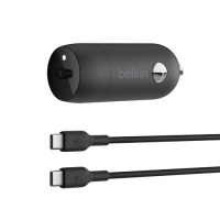 BELKIN 30W USB-C CAR CHARGER + CABLE