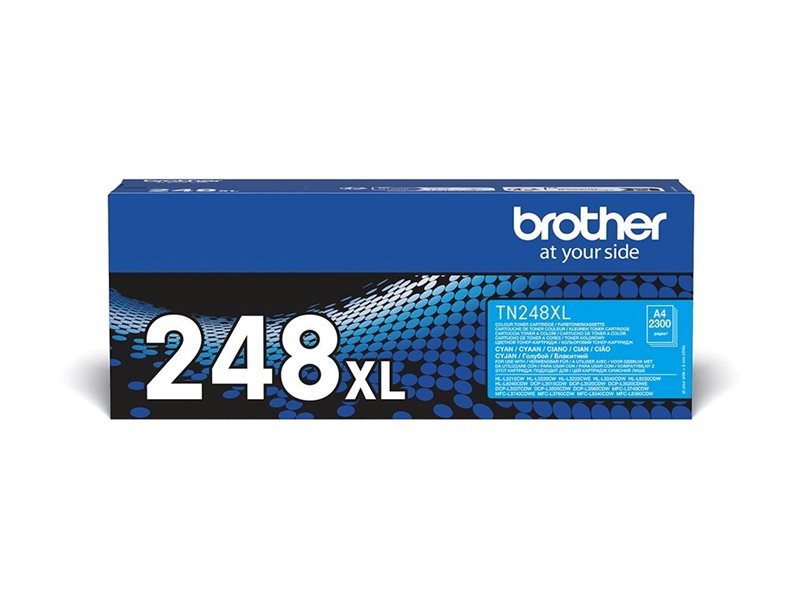 Brother TN248XLC - Hohe Ergiebigkeit - Cyan
