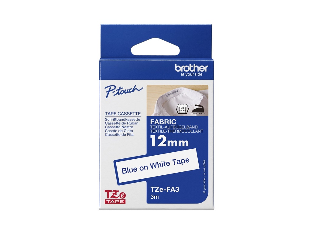 Brother TZe-FA3 - TZ - 3 m - Box - 1,2 cm