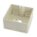 Synergy 21 Keystone Modulträger Aufputzgehäuse 80x80 Reinweiss