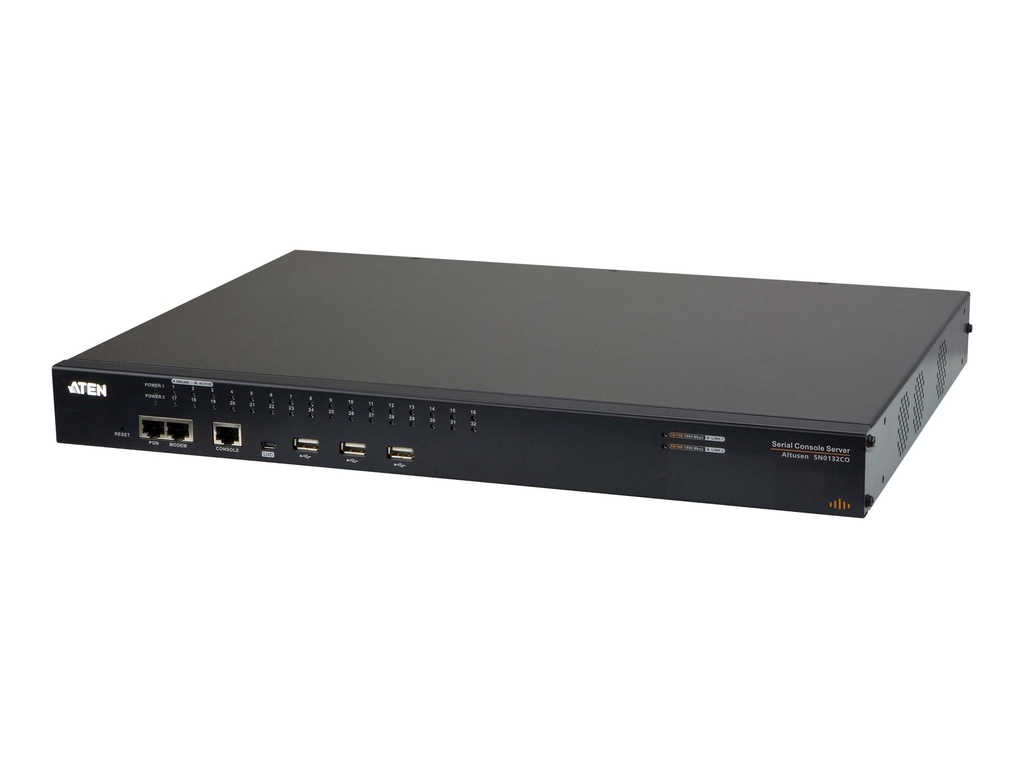 ATEN SN0132CO Serial Console Ser mit Dual Strom - KVM-Umschalter - 32-Port